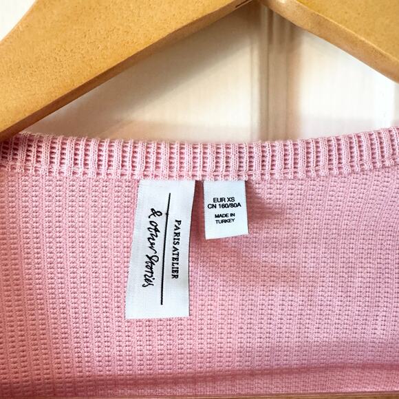 & Other Stories Wrap Mini Dress in Pink - Picture 8 of 11